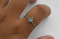 Rainbow Moonstone Ring .925 Sterling Silver