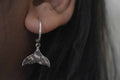Plain Silver Earring .925 Sterling Silver
