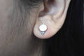 Shiva Shell Earring .925 Sterling Silver