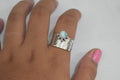 Larimar Ring .925 Sterling Silver