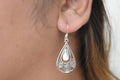 MOP Shell Earring .925 Sterling Silver