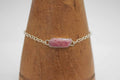Rhodocrosite Bracelet .925 Sterling Silver