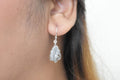 Plain Silver Earring .925 Sterling Silver