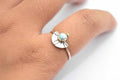 Larimar Ring .925 Sterling Silver