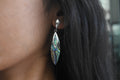 Paua Shell Earring .925 Sterling Silver