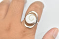 Shiva Shell Ring .925 Sterling Silver