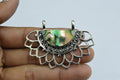 Paua Shell Pendant .925 Sterling Silver