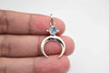 Moonstone Pendant .925 Sterling Silver