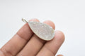 Crystal Pendant .925 Sterling Silver