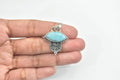 Larimar Pendant .925 Sterling Silver