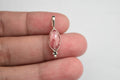 Rhodocrosite Pendant .925 Sterling Silver