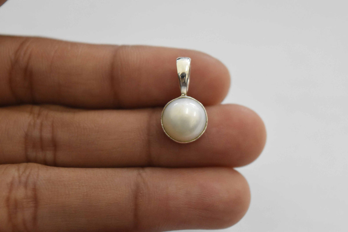 Pearl Pendant .925 Sterling Silver