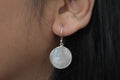 MOP Shell Small Earring .925 Sterling Silver