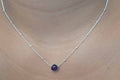 Amethyst Necklace .925 Sterling Silver