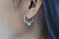 Larimar Earring .925 Sterling Silver