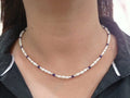 Pearl Necklace .925 Sterling Silver