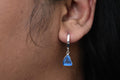 Seaglasss Mix Color Earring .925 Sterling Silver