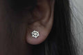 Plain Silver Earring .925 Sterling Silver