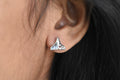Paua Shell Earring .925 Sterling Silver