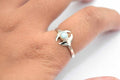 Larimar Ring .925 Sterling Silver