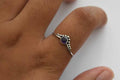 Amethyst Ring .925 Sterling Silver